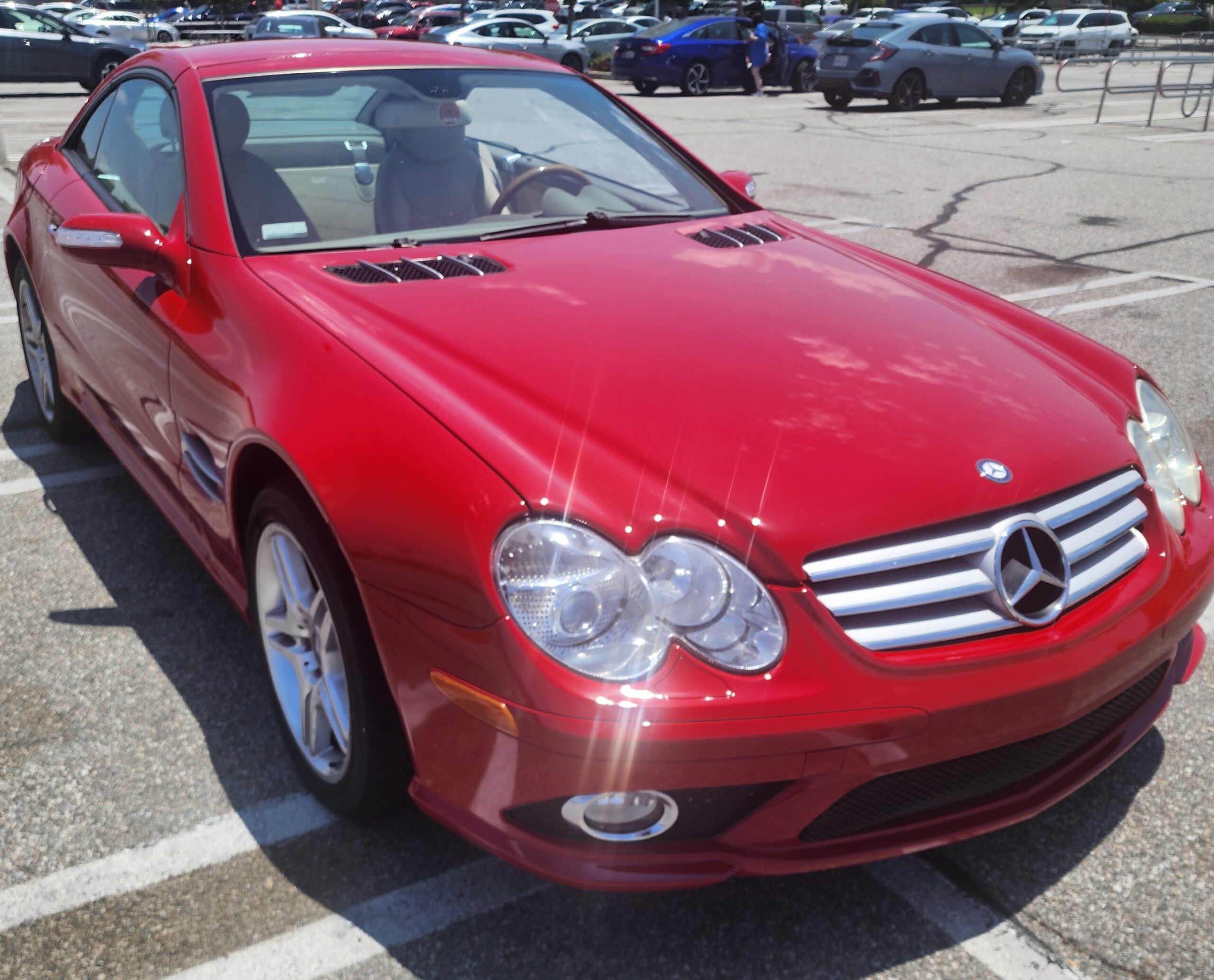 
								Mercedes Benz SL550 full									